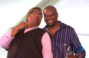 Jon Faddis and Sean Jones, Newport Jazz Festival, Newport RI, 2015
