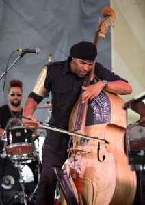 Miles Mosley, Newport Jazz Festival, Newport RI 2016