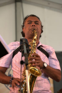 Rudresh Mahanthappa, Newport Jazz Festival, Newport RI, 2012
