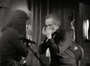 Thaddeus Hogarth and James Montgomery at Scullers Jazz Club, Boston MA, 2015