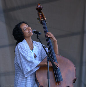Esperanza Spalding at Newport Jazz Festival 2022